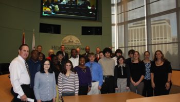 Tom Pepin and Pepin Academy Students
