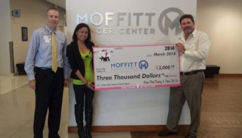 Green Flash Brewing and Pepin Distributing raise money for Moffitt Cancer Center