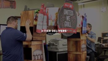 3 Tier Delivers Visits Pepin Distributing