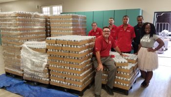 Pepin Distributing Company and Anheuser-Busch Donate Cans of Water to Tampa Bay Communities