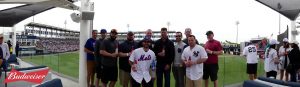 Tino Martinez Surprise Appearance at Spring Training in Tampa by Budweiser
