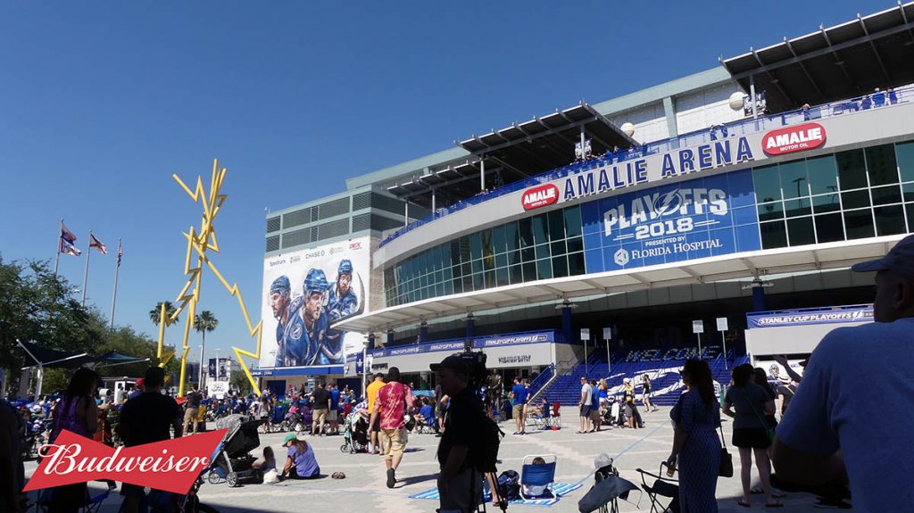 Tampa Bay Lightning Road to Rink by Budweiser