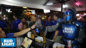 Bud Light's Dilly Dilly Crew at American Social Tampa