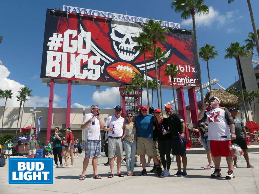 Bucs Beach by Bud Light