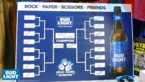 Rock, Paper, Scissors Championship by Bud Light